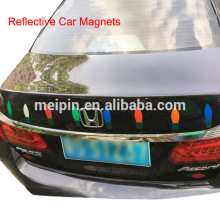 Pegatinas magnéticas reflectantes del coche